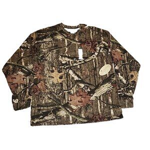MOSSY OAK 2XL Break Up Infinity Mens Long Sleeve Camo forest hunting shirt XXL